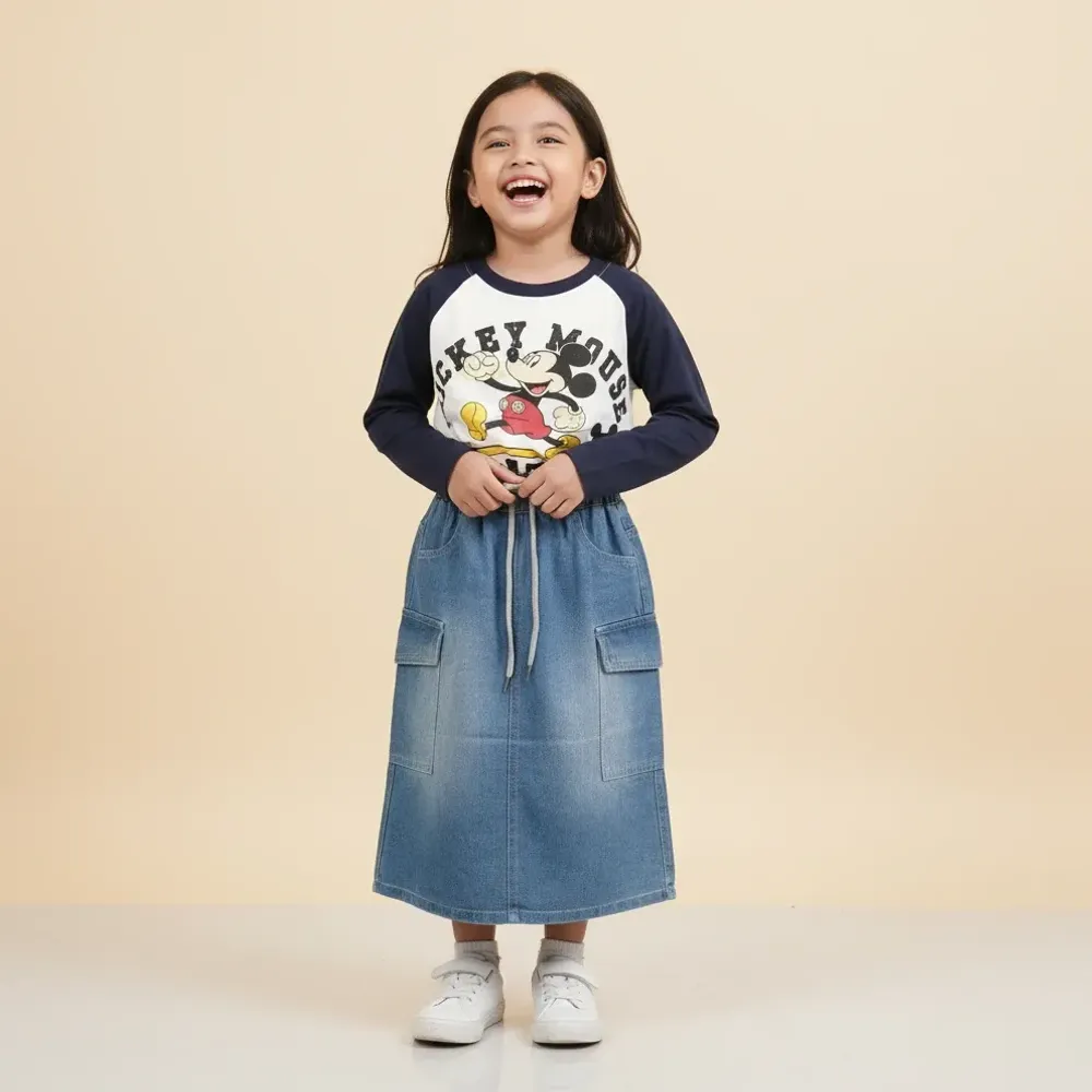 Set Girl Classic Micky Mouse