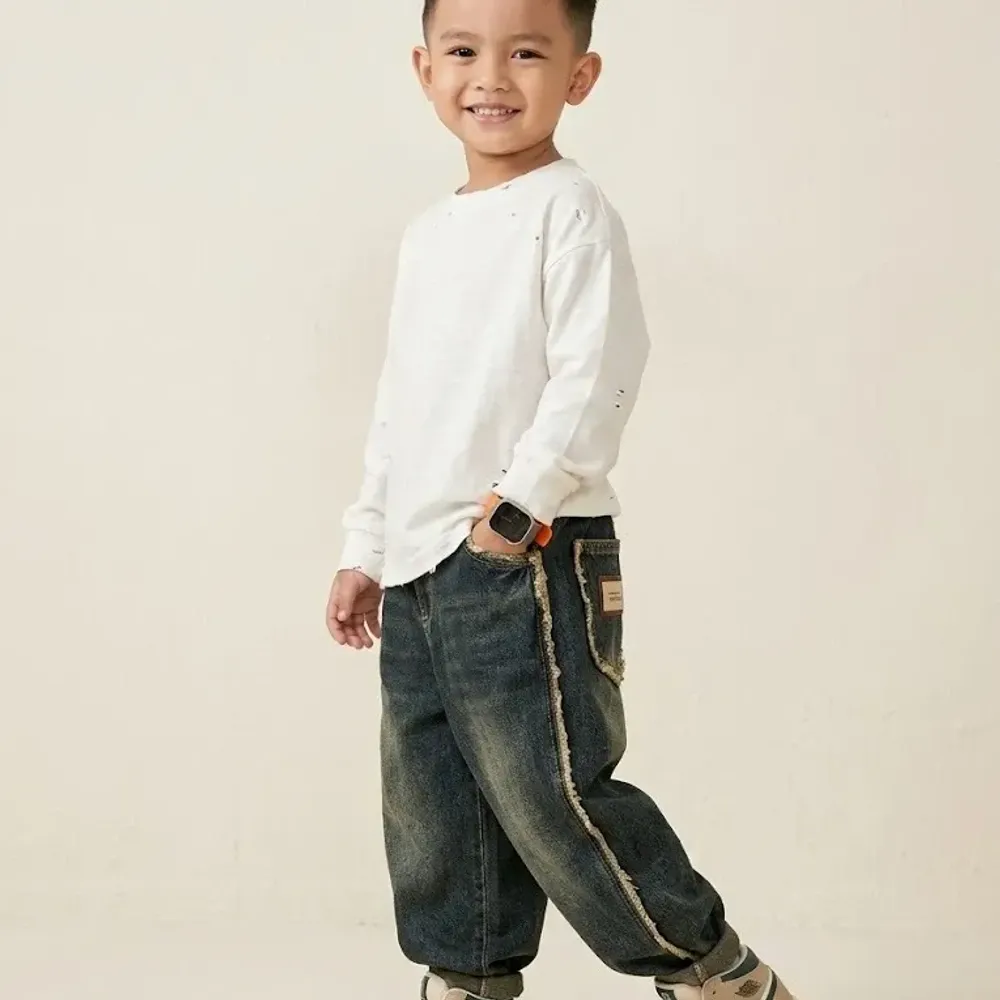 Pants Boys Golden Sand Denim - Foto 1