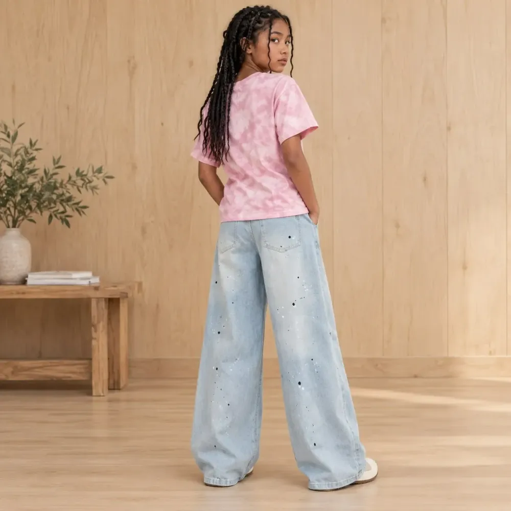 Set Girls Chic Tie-dye