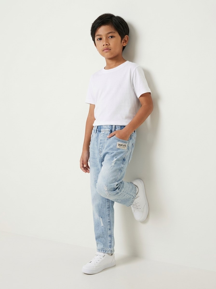 Pants Boys Kavero Blank Denim - Foto 2