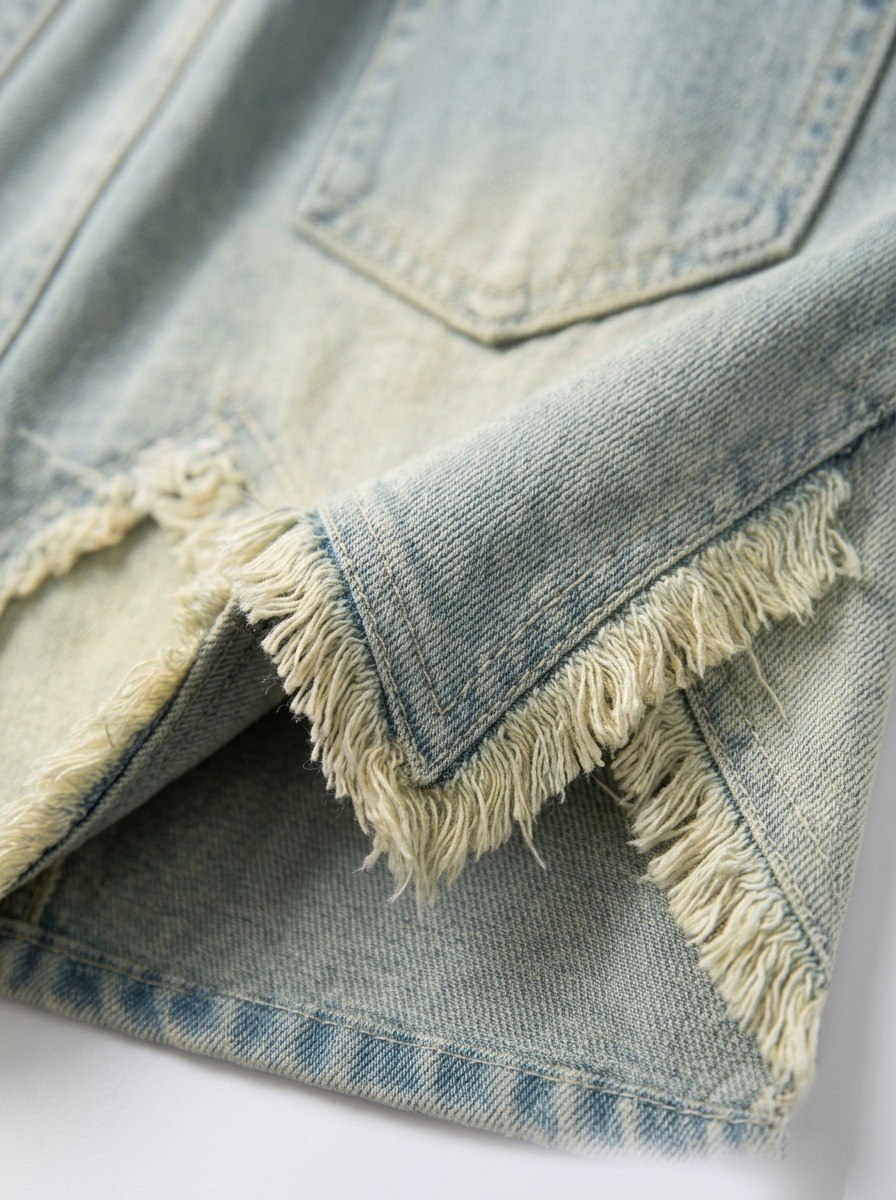 Skirt Girl Half Knee Denim