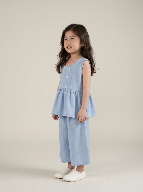 Set Girls Denim Stylish Wash