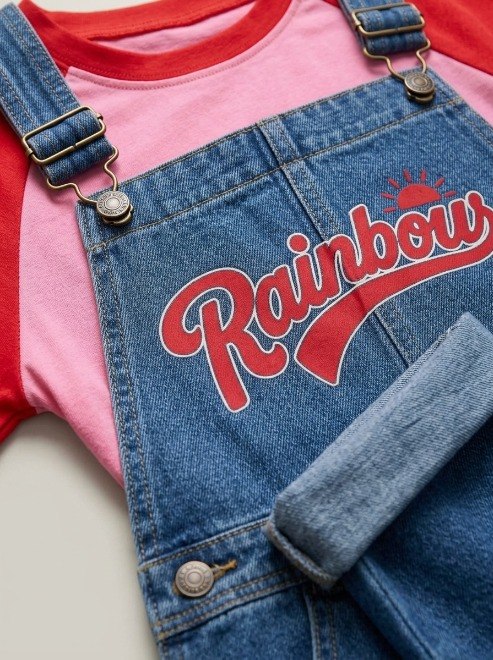 Set Girls Rainbow Trench