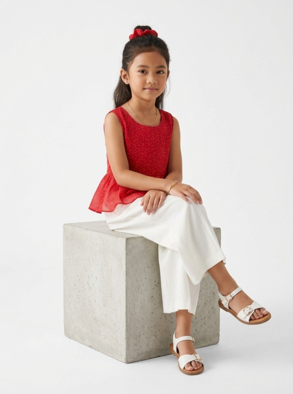 Set Girl Red Clark