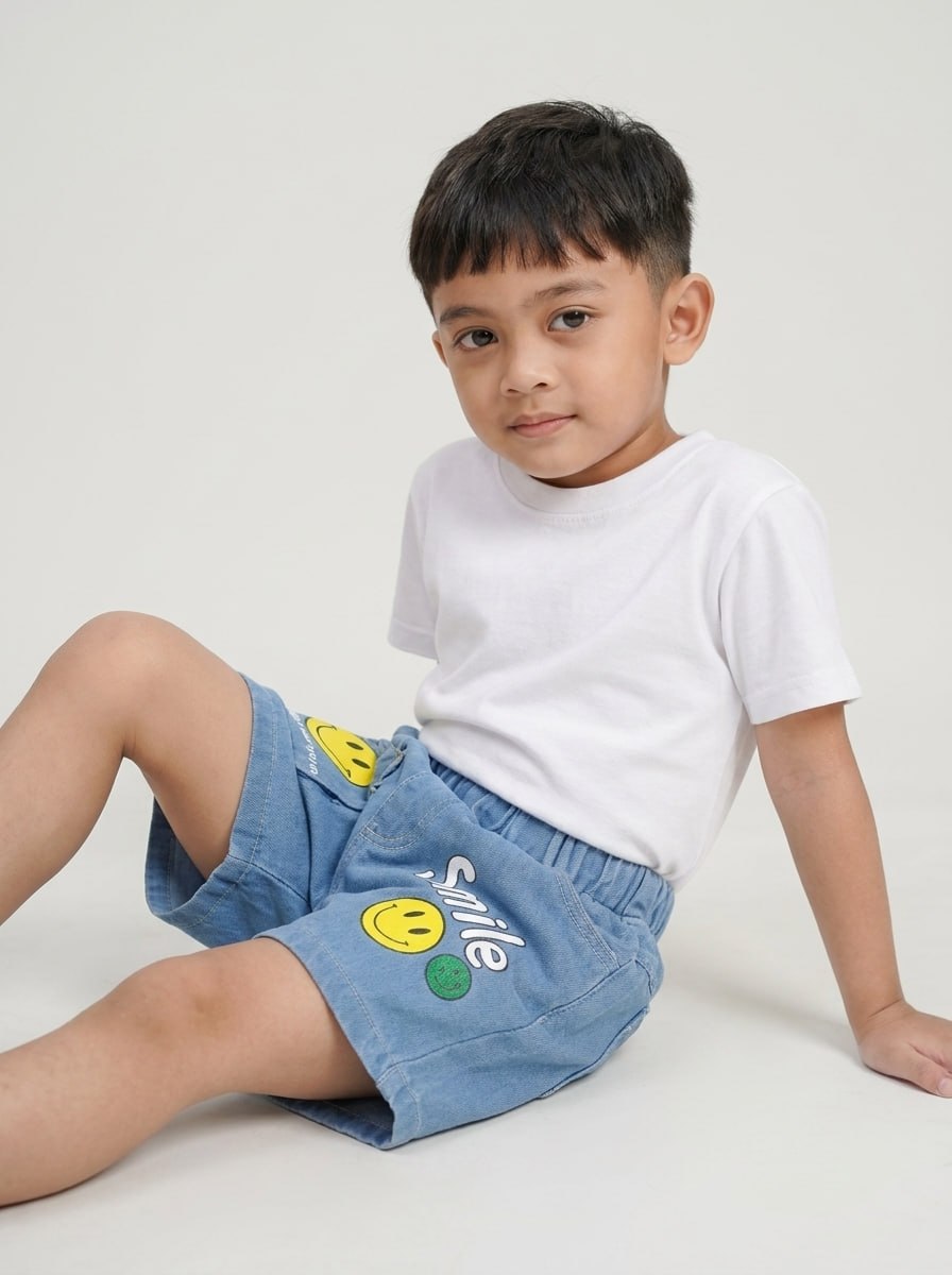 Pants Boy Smile Looks Dream