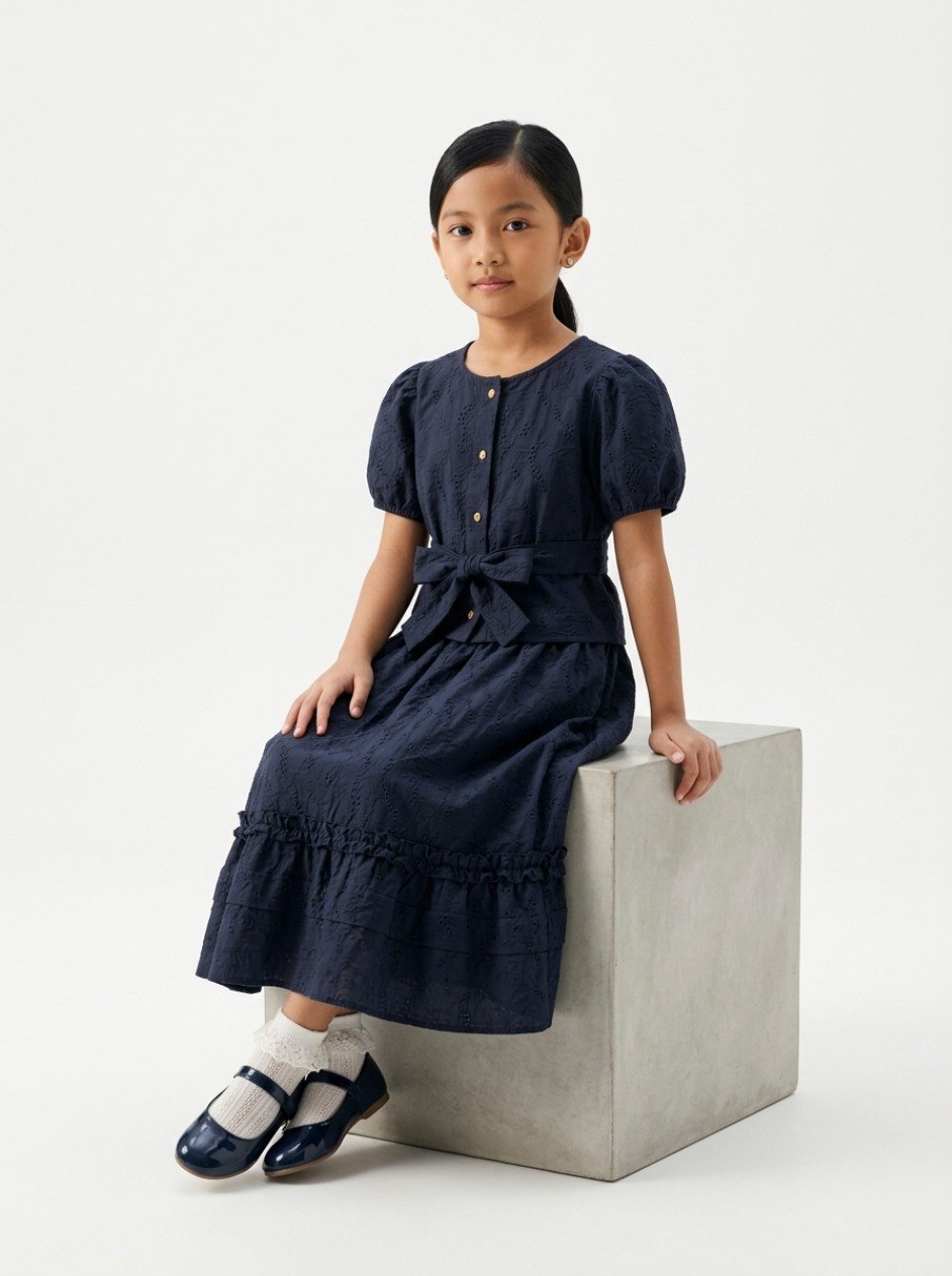 Set Girl Cleo Wish Denim - Foto 7