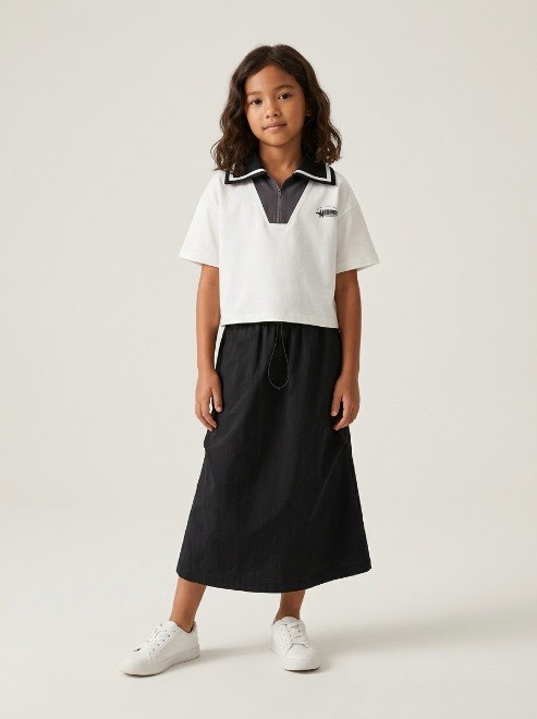 Set Girls Sorss Wash Kids Top