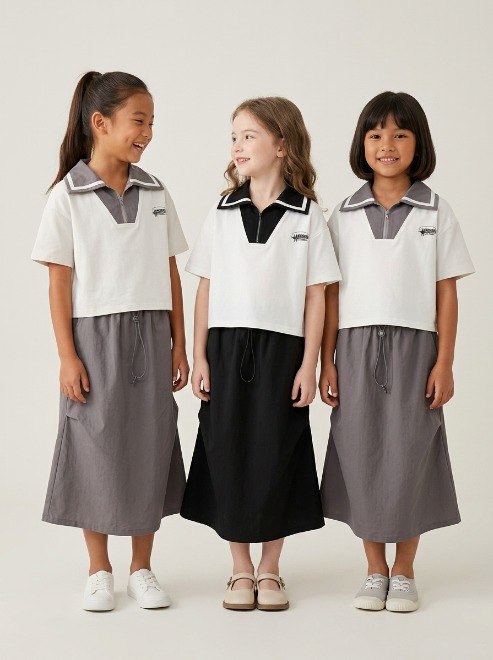 Set Girls Sorss Wash Kids Top - Foto 1