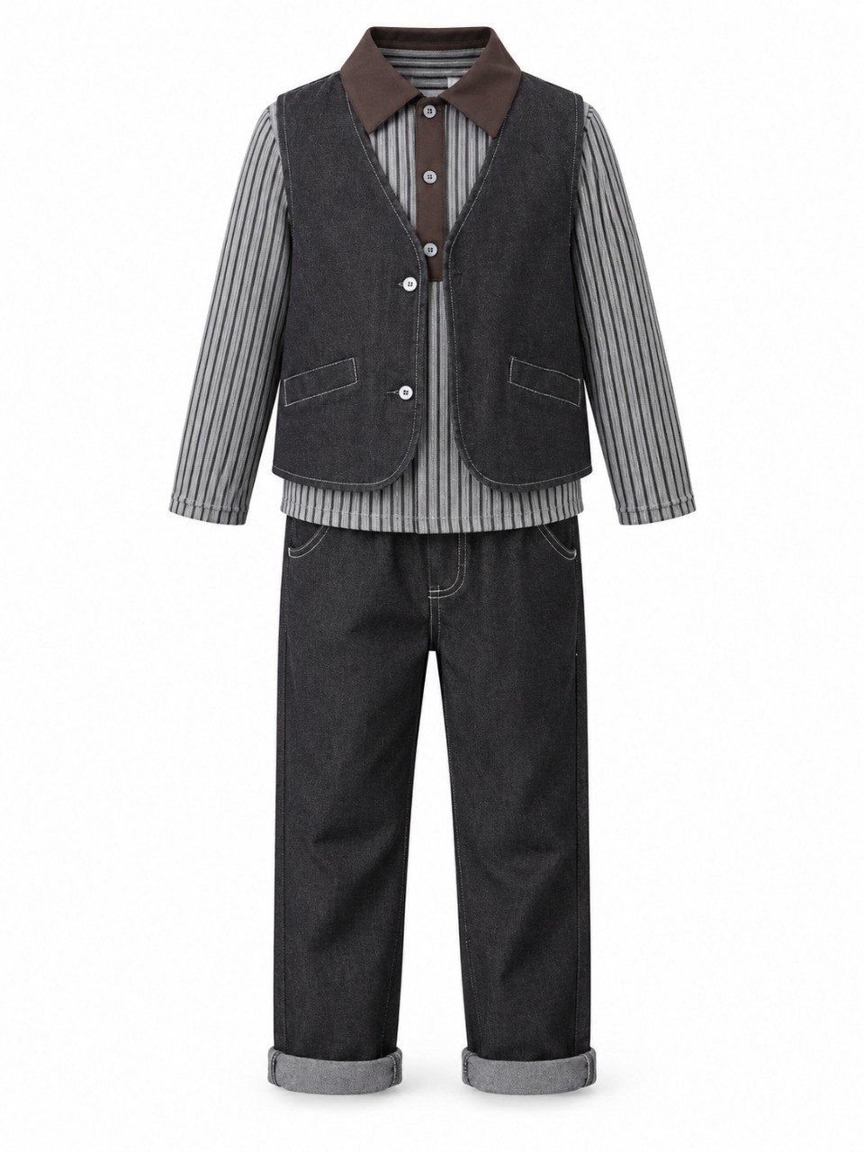 Set Boys Denim Ensemble