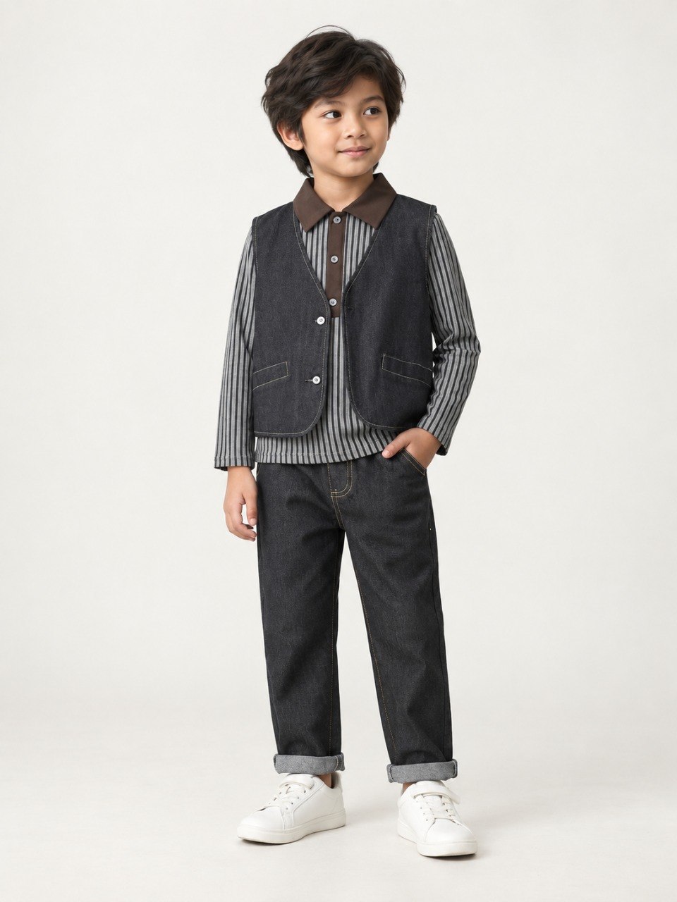 Set Boys Denim Ensemble - Foto 6
