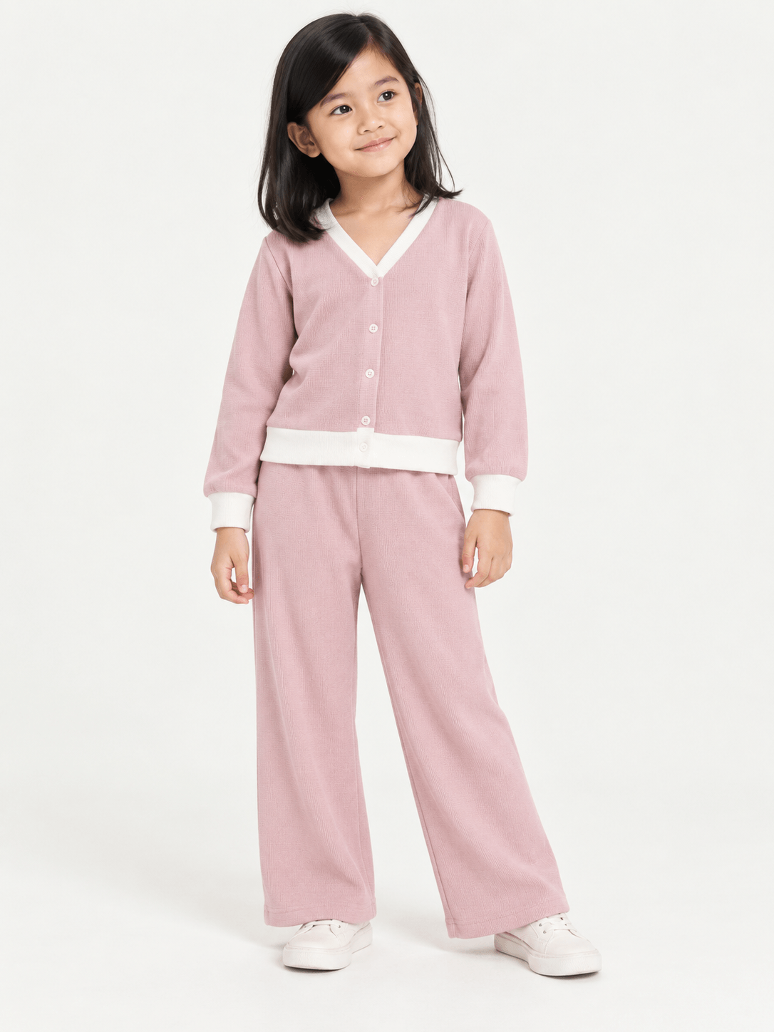 Set Girl Comfy Daily Happy