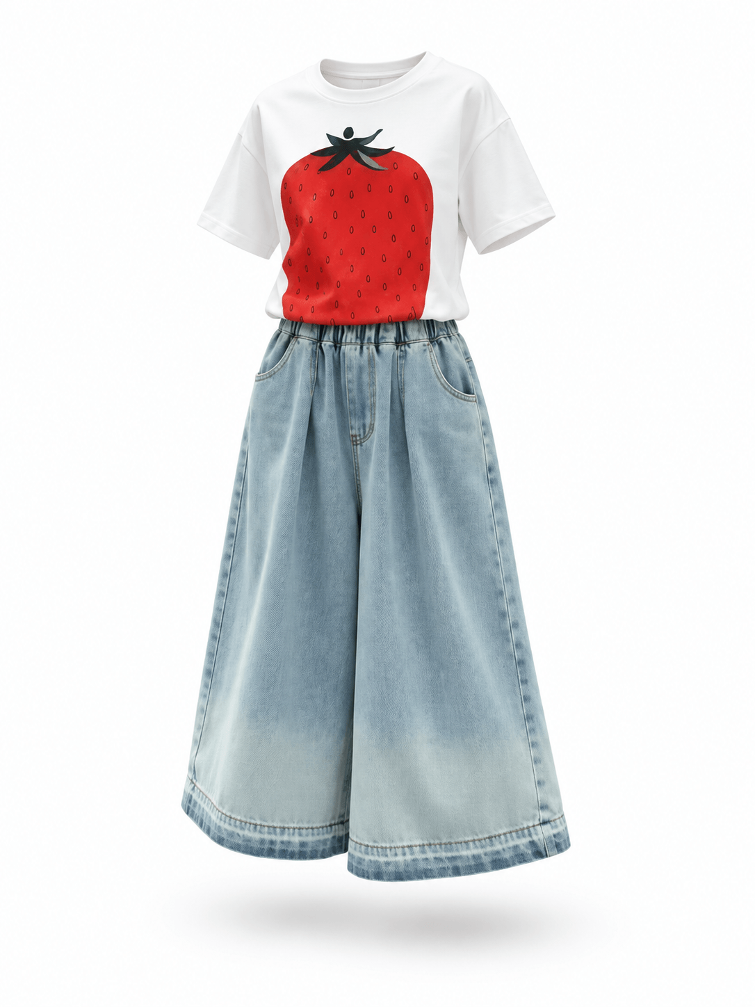 Set Girls Cherry Chams Pocket