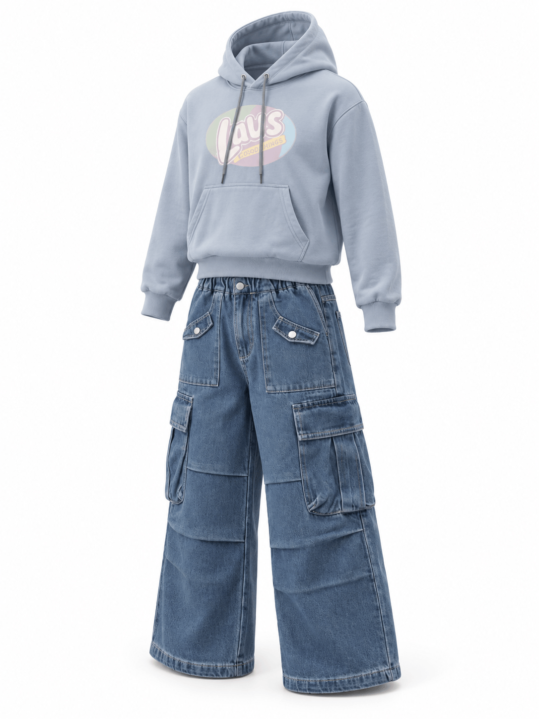 Set Hoodie Modern Boyish