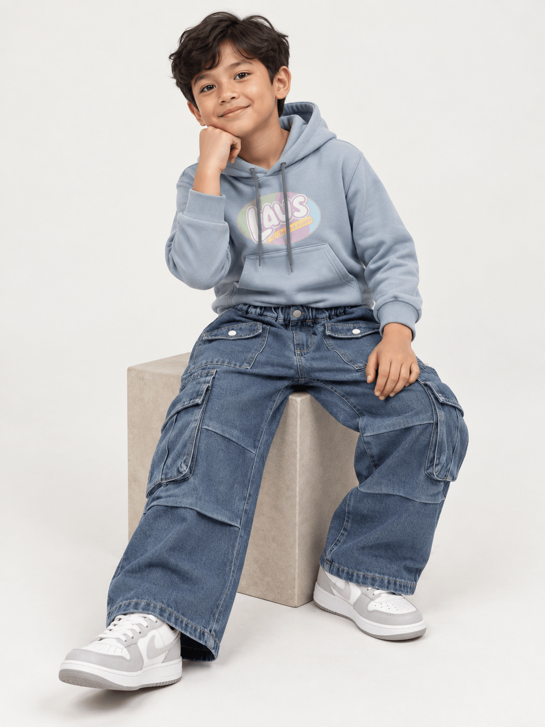 Set Hoodie Modern Boyish