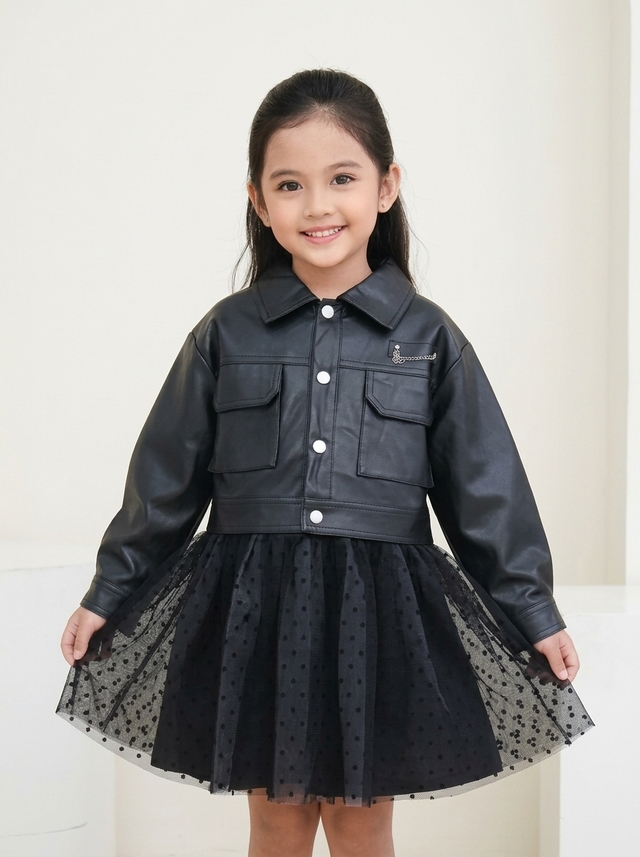 Dress Girl Dotty Fresh Look — tampilan lain