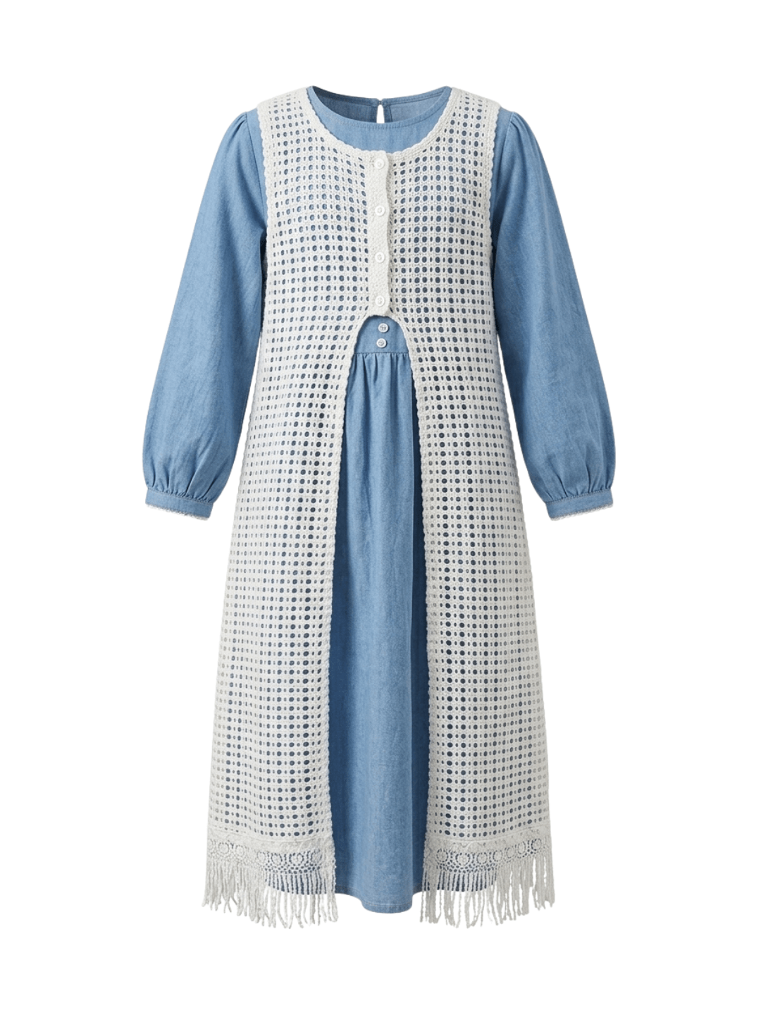 Dress Girls Overlay Ensemble