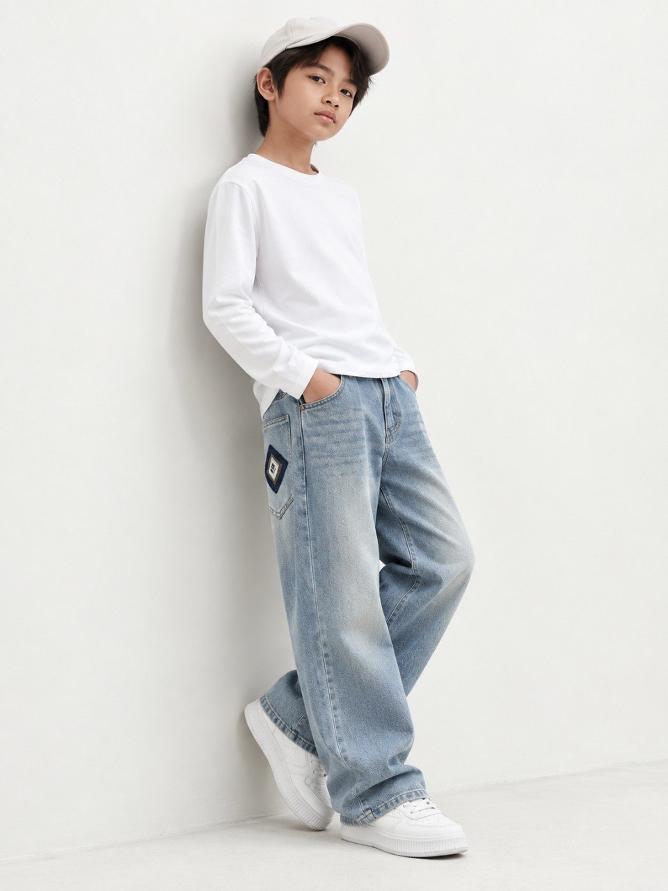 Pants Boys Street Blue Motion - Foto 1