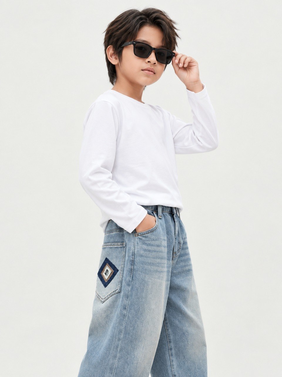 Pants Boys Street Blue Motion