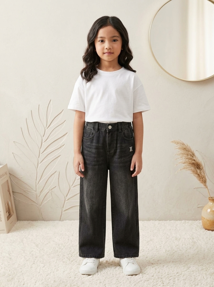Pants Girl Oasis Little Denim