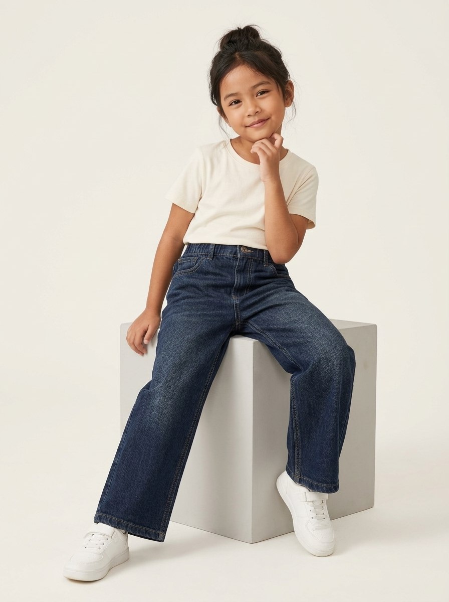 Pants Girls Badass Honey Denim - Foto 2
