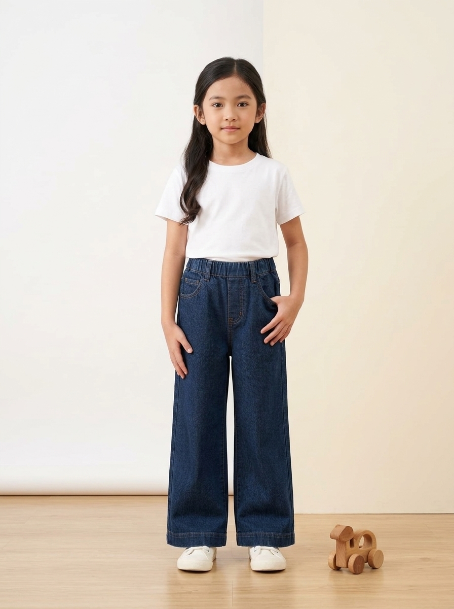 Pants Girls Bubblegum Denim