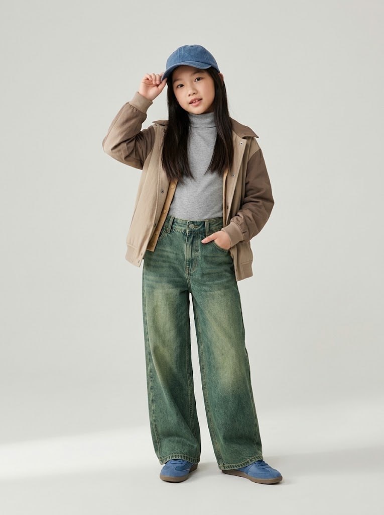 Pants Girls Fierce Doll Denim - Foto 2