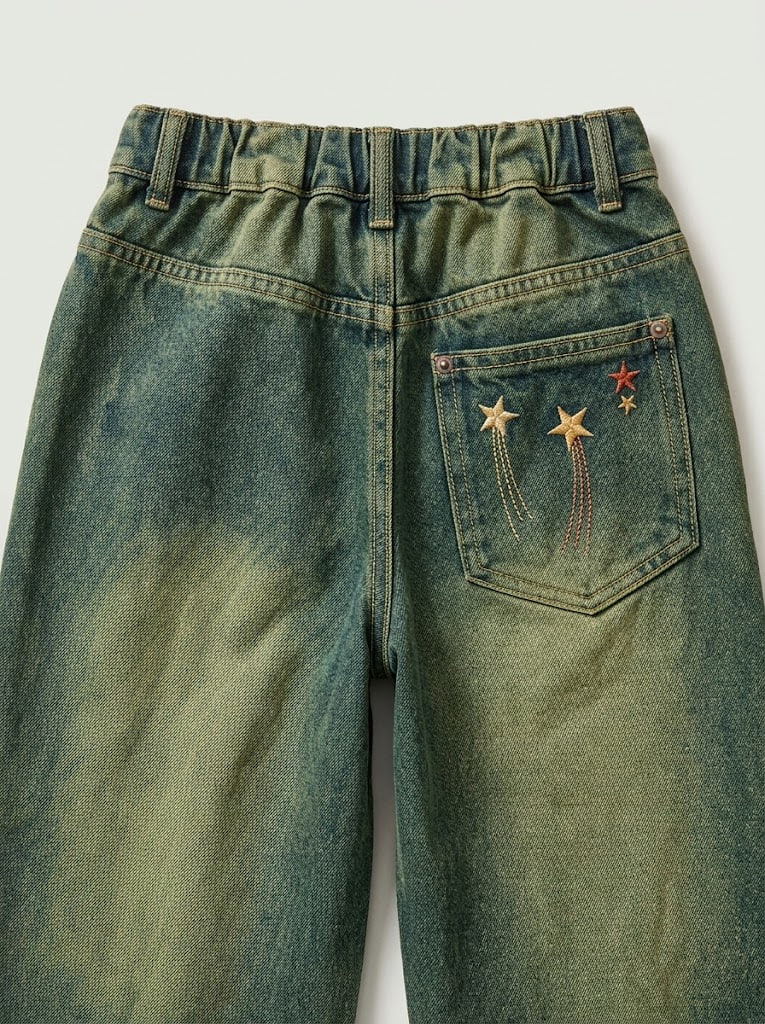 Pants Girls Fierce Doll Denim