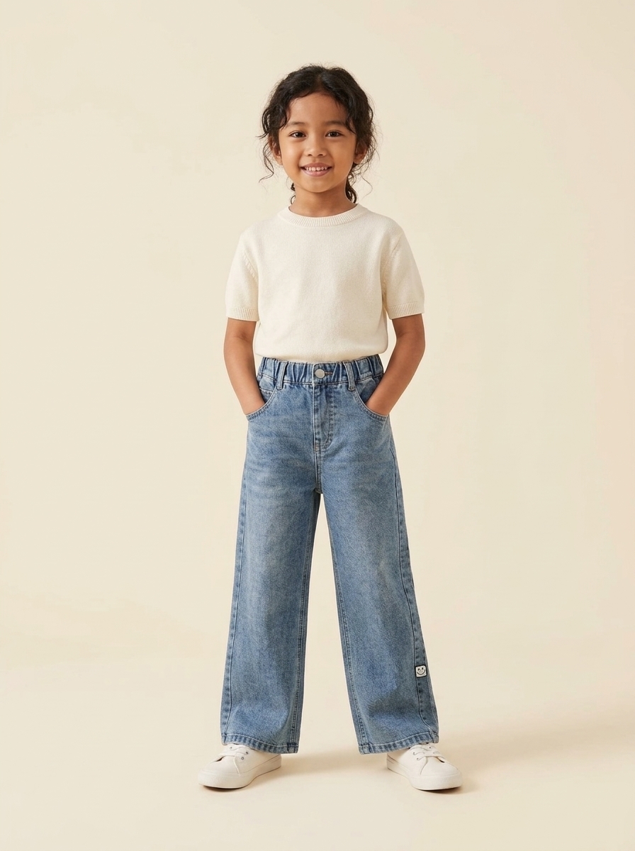 Pants Girls Little Rockstar Denim - Foto 1