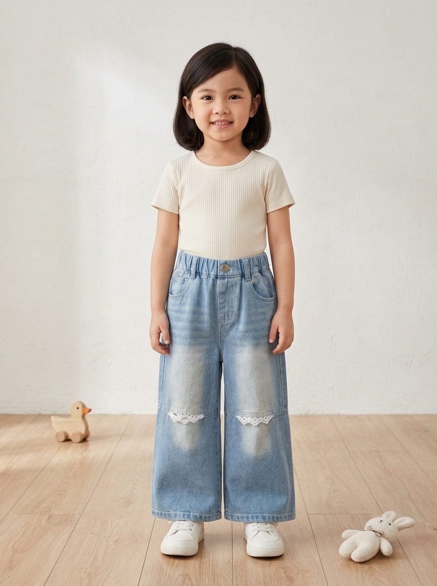 Pants Girls Lovely Vintage Lace - Foto 1