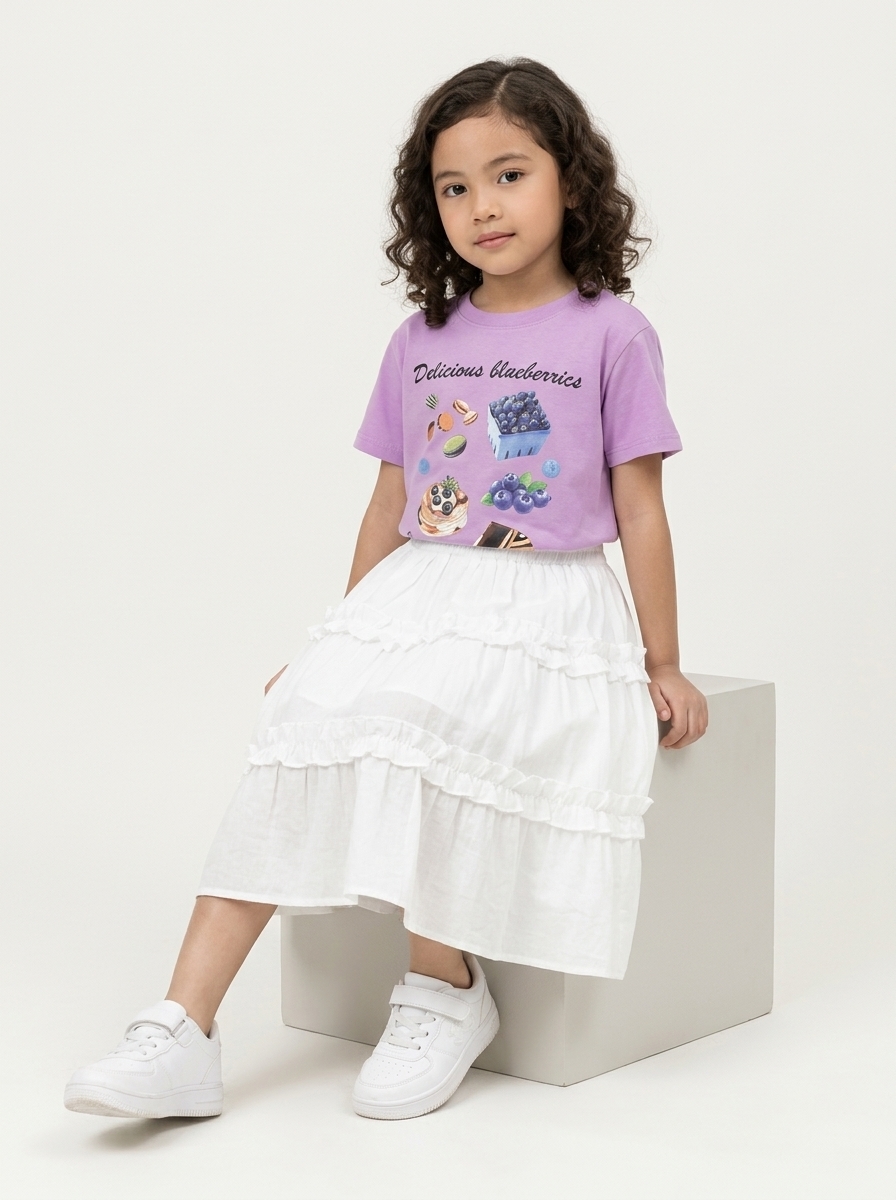 Set Girls Delicious Berry Skirt - Foto 1