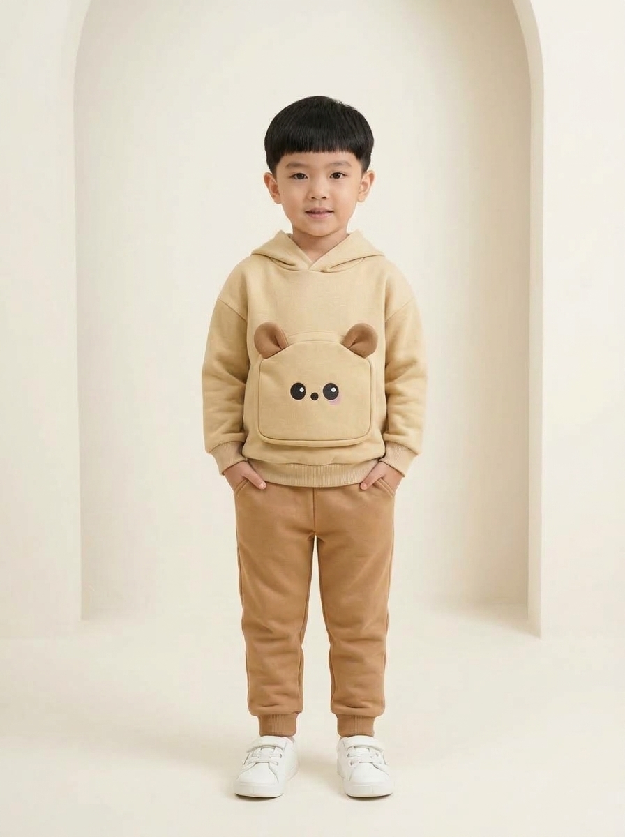 Set Boy Brown Teddy Collar - Foto 2