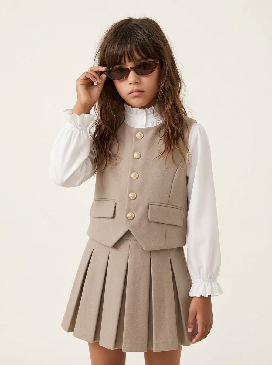 Set Girl Brownie Vest City - Foto 8