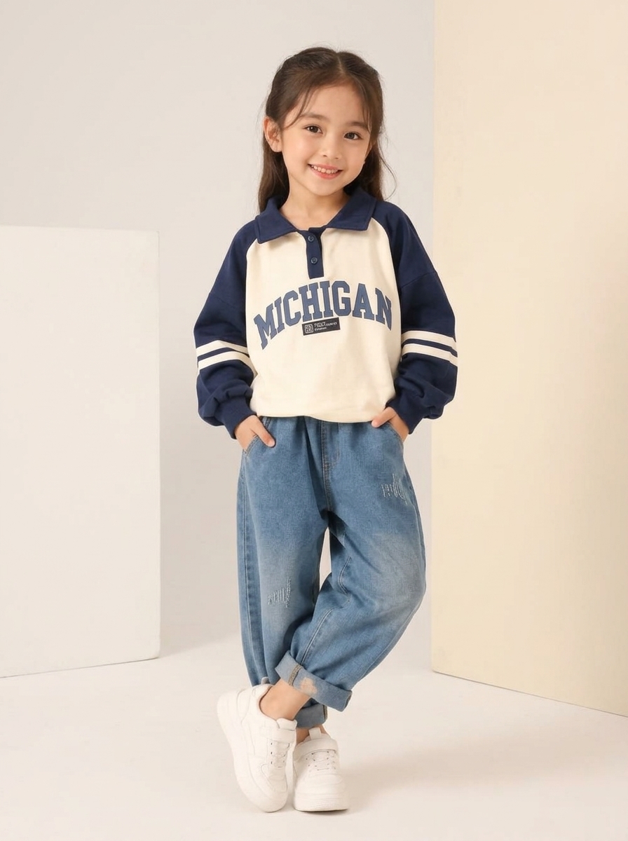Set Girl Michigan Base Denim
