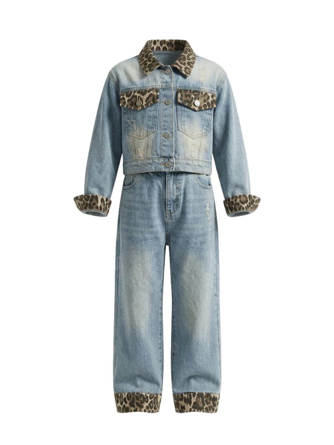 Set Girls Amber Tiger Denim