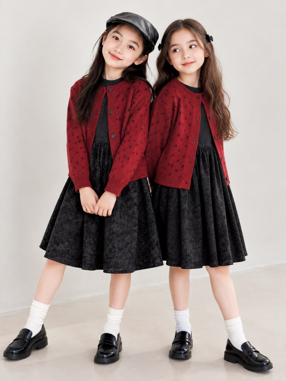 Set Girls Cherry Pie Dots
