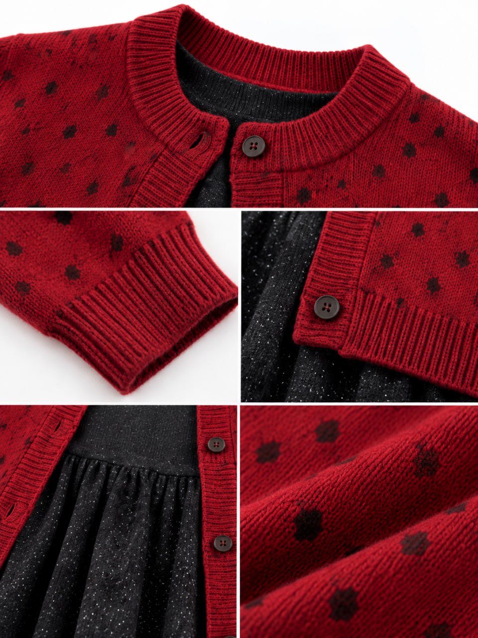 Set Girls Cherry Pie Dots