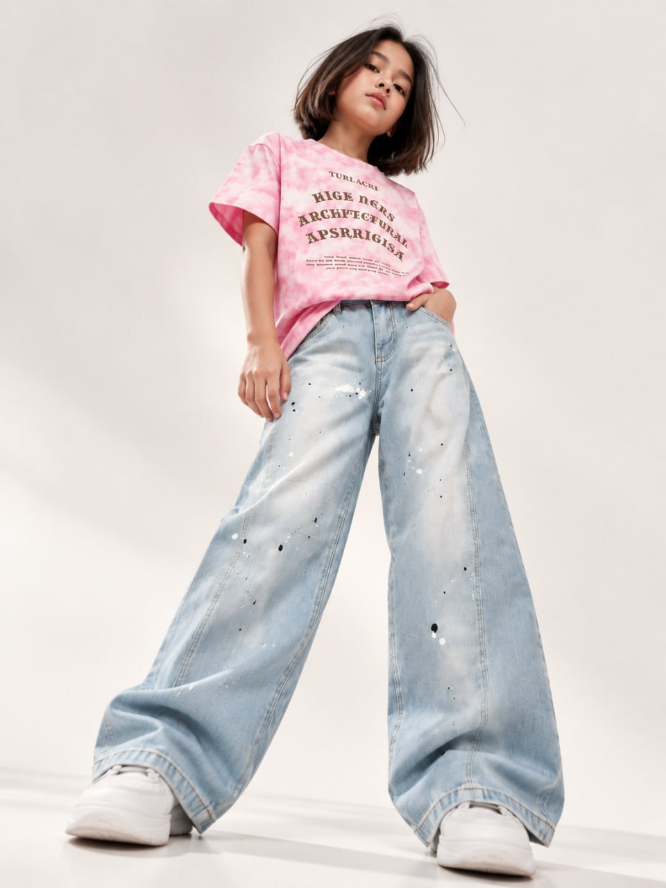 Set Girls Chic Tie-dye