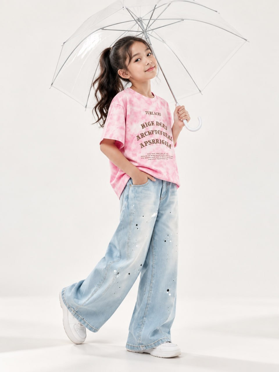 Set Girls Chic Tie-dye