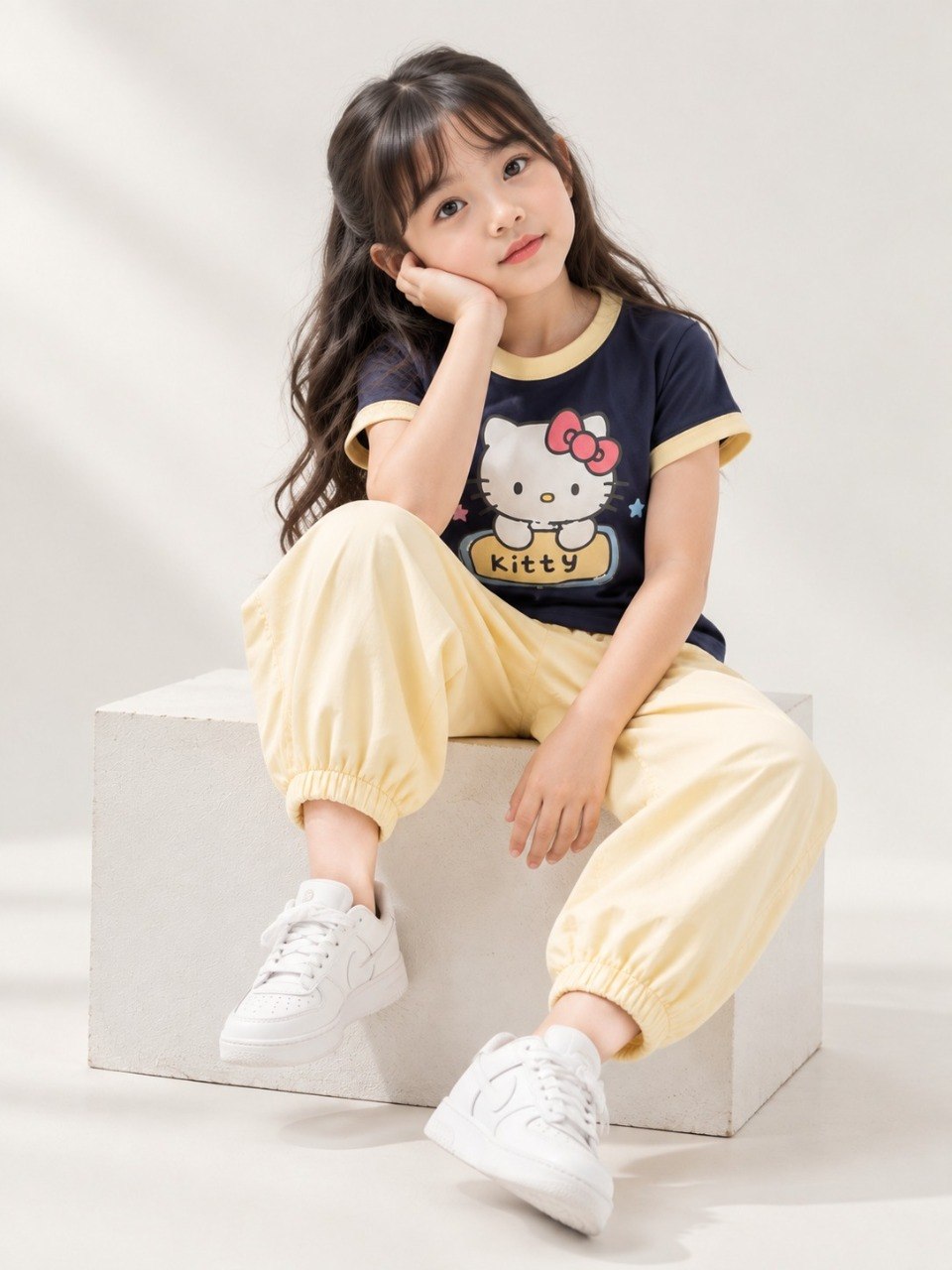 Set Girls Hello Brightness Tee