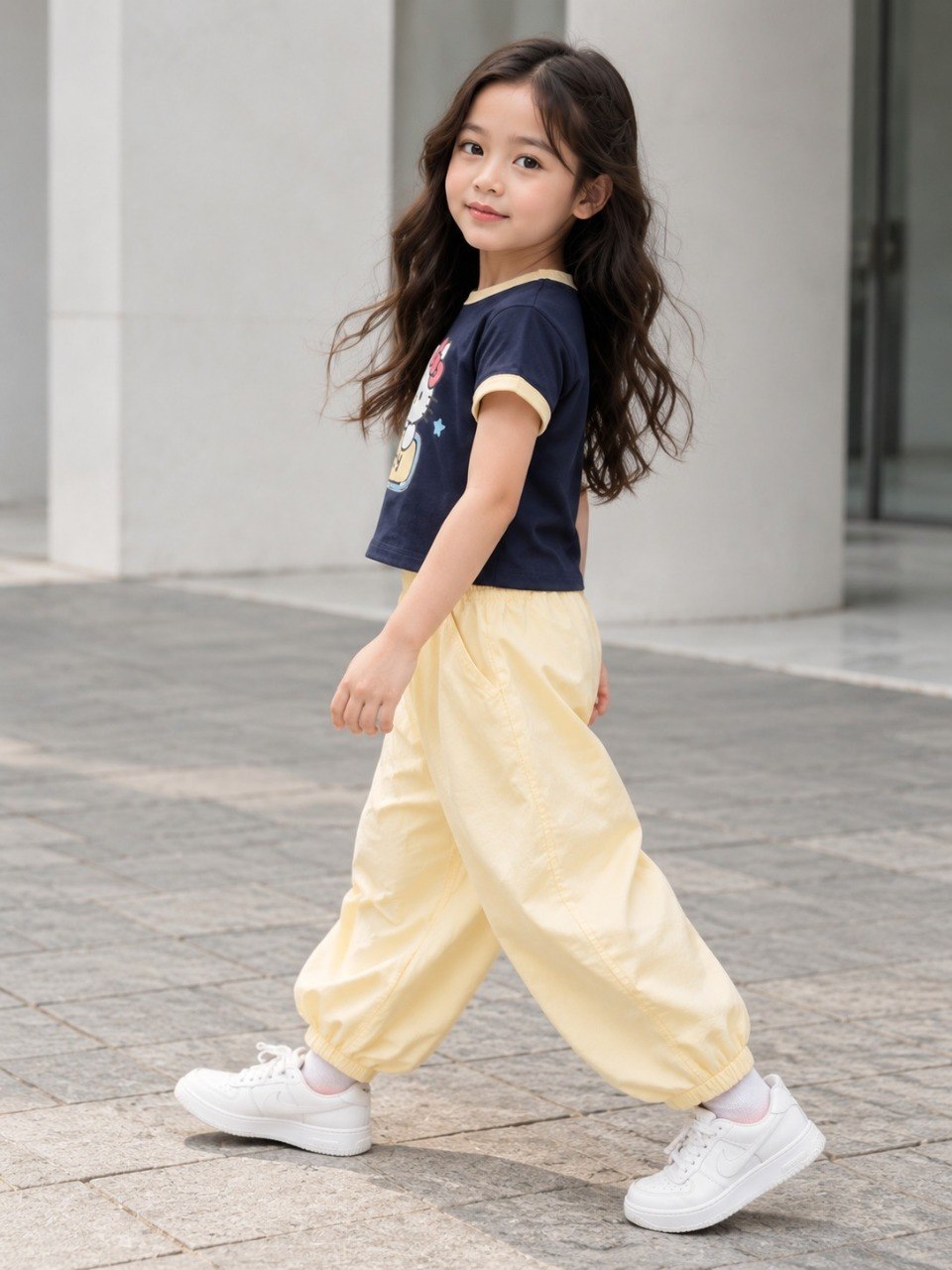 Set Girls Hello Brightness Tee