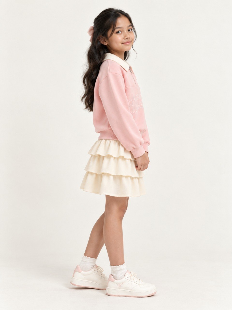 Set Girl Spring Bloomy Space