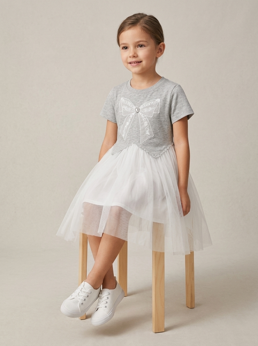 Dress Girl Ashen Willow Tier