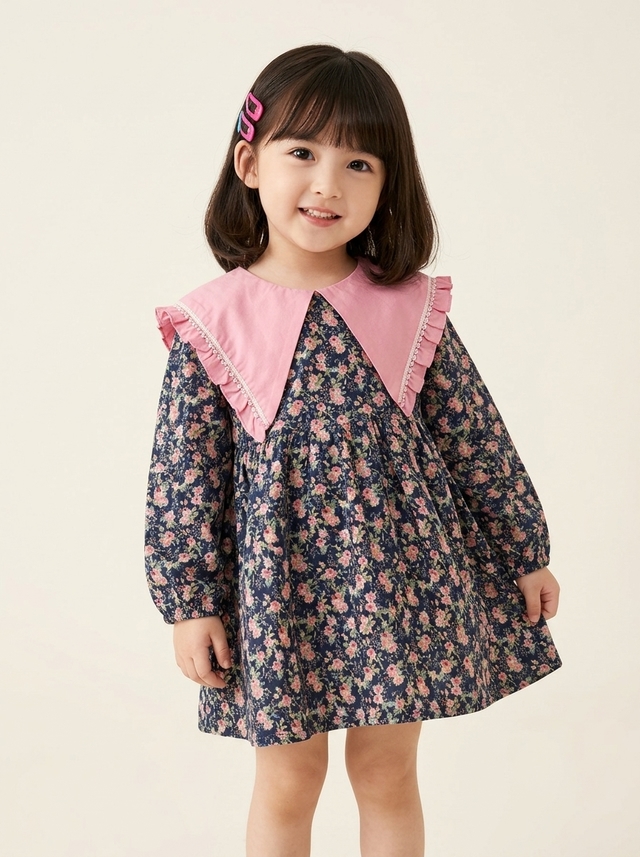 Dress Girls Dreamy Collar — tampilan lain