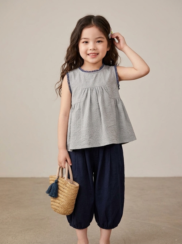 Set Girls Airy Silhouette — tampilan lain