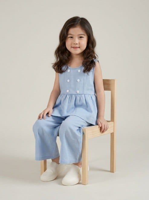 Set Girls Denim Stylish Wash - Foto 1