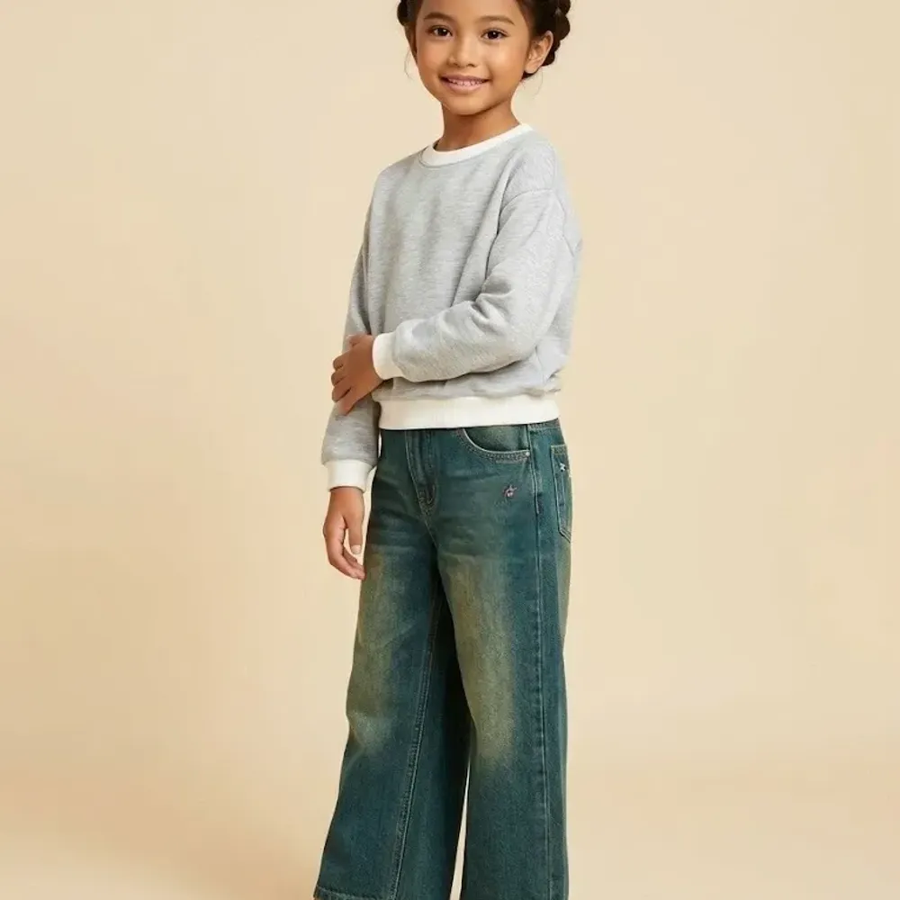 Pants Girls Fierce Doll Denim - Foto 6