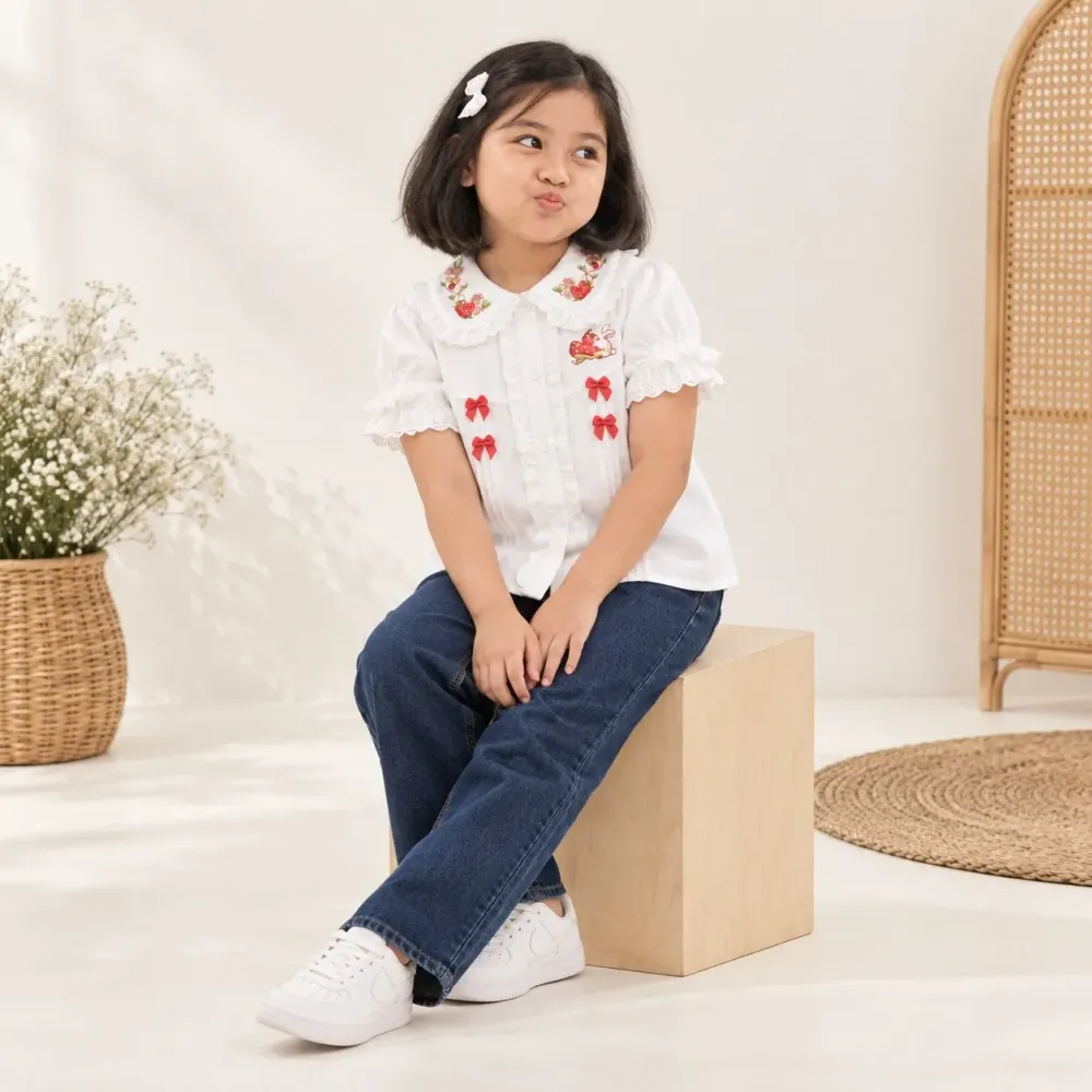 Tops Girl Ruby Blossom Blouse - Foto 3