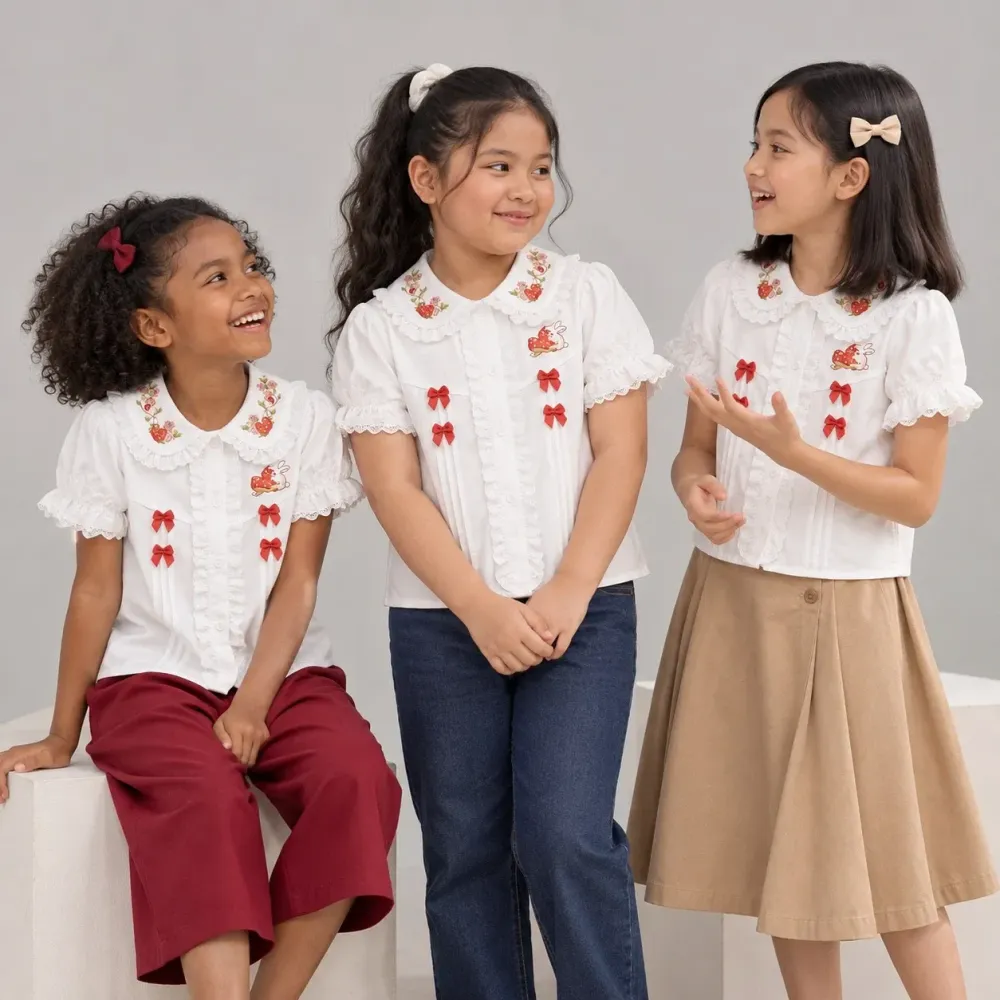 Tops Girl Ruby Blossom Blouse