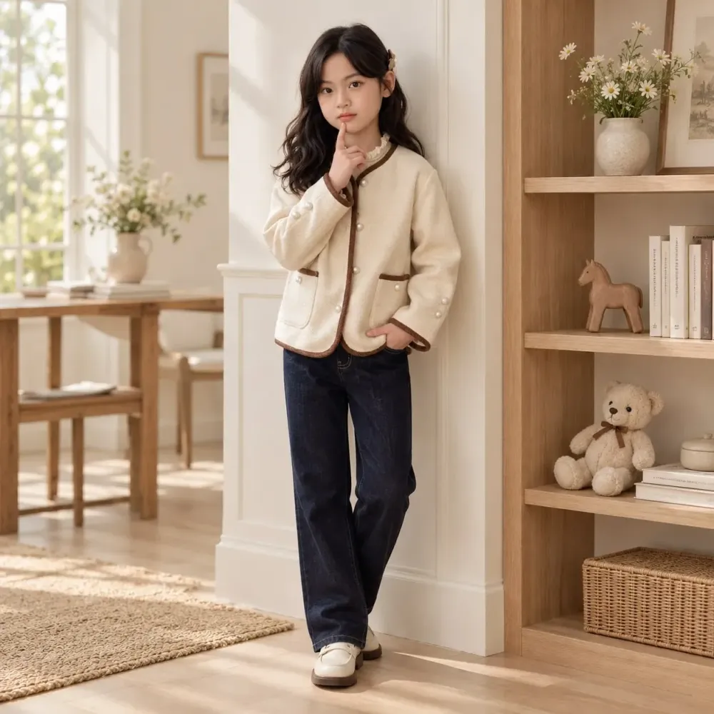 Tops Girl Cozy Willow Cardie