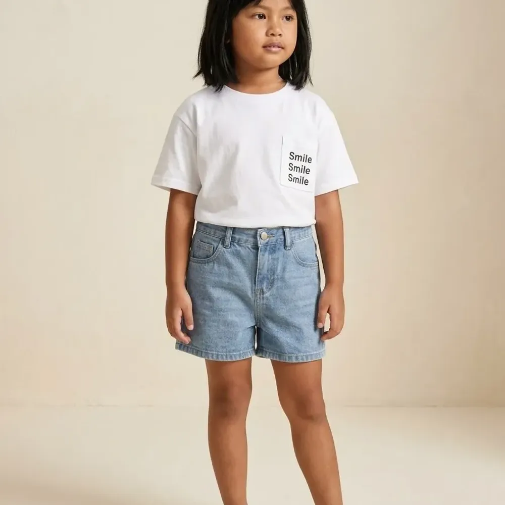 Set Girl Three Smile Short